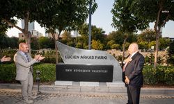 İzmir'de Lucien Arkas Parkı Açıldı