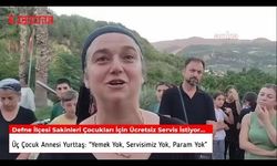 Defneliler Çocukları İçin Ücretsiz Servis İstiyor...