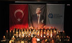 Gazipaşa Türk Halk Müziği Korosu Konserine Yoğun İlgi