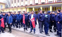 Demiryol İş Sendikası Üyesi İşçiler Eskişehir'de Eylem Yaptı