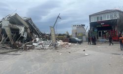 Ümraniye’deki Metro Çalışması Sırasında Boş Bir Bina Çöktü