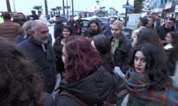 Kadınlar Birlikte Güçlü Platformu İzmir'de Yürüdü