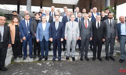 Bakan Mehmet Özhaseki’den  Başkan Öntürk’e Ziyaret