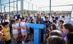 Çeşme Belediyesi, Çocuk Oyun Alanı Ve Spor Kompleksi'nin açılışını yaptı