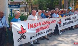 İHD İskenderun: Akan Kan Dursun Barış Hemen Şimdi!