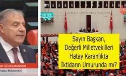 Güzelmansur: Hatay Karanlıkta, İktidarın Umurunda Mı?