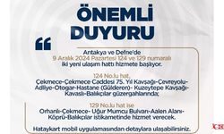 HBB’nin Açtığı Yeni Ulaşım Hatları Bugün Hizmete Başlıyor