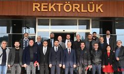 MKÜ Rektörü Eren, Ulusal Ve Yerel Basın Temsilcileriyle Buluştu