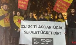 TÖP’ten Asgari Ücret Protestosu