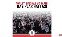 İHD: Kayıplar Haftası'nda Adalet, Hakikat ve Barış Talebimizi Yineliyoruz