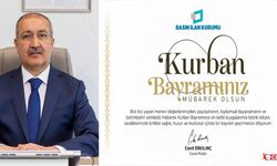 BİK Genel Müdürü Erkılınç’tan Kurban Bayramı kutlama mesajı