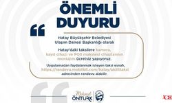 Hatay Taksilerinde Dijital Dönüşüm Başlıyor