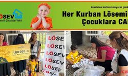 LÖSEV'den Lösemi Ve Kanserle Mücadele Eden  Çocuklara 100 Bin tl'lik Yardım Çeki