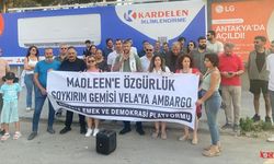 Hatay'dan Gazze İçin Dayanışma Çağrısı: “Madleen'e Özgürlük, Gazze'ye Adalet”