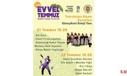 Ertelenen Tomruksuyu konserleri başlıyor