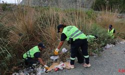 HBB’den Samandağ-Arsuz Sahil Yolu'nda temizlik çalışması