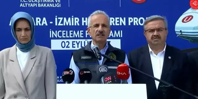 Uraloğlu, Ankara-İzmir Hızlı Tren Hattı projesinin bitirilme tarihini açıkladı
