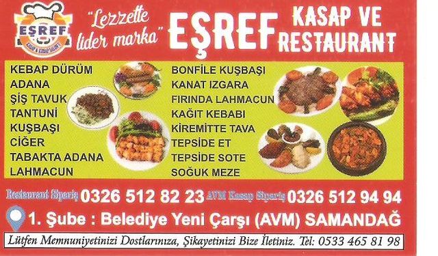 Eşref Kasap Ve Restaurant