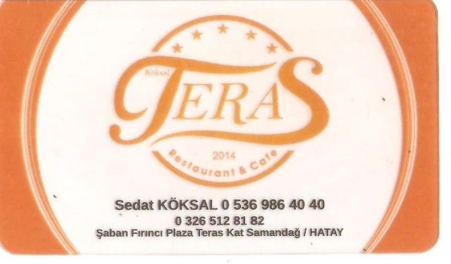 Teras Restaurant Cafe - Sedat Köksal