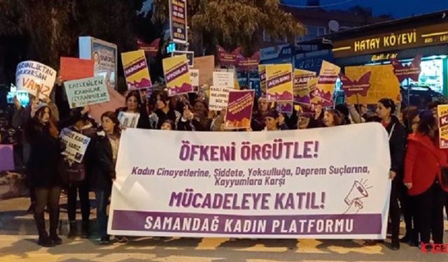 Hatay’da Kadınlar Alanlardan Haykırdı:Haklarımızdan Ve Hayatlarımızdan Vazgeçmiyoruz