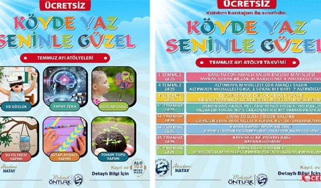 HBB'den Kırsaldaki Çocuklara Yaz Neşesi