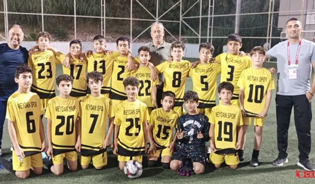 Meydanspor'un Yaşları Küçük  Yürekleri Kocaman Çocuklarından Bir Başarı Hikayesi Daha.