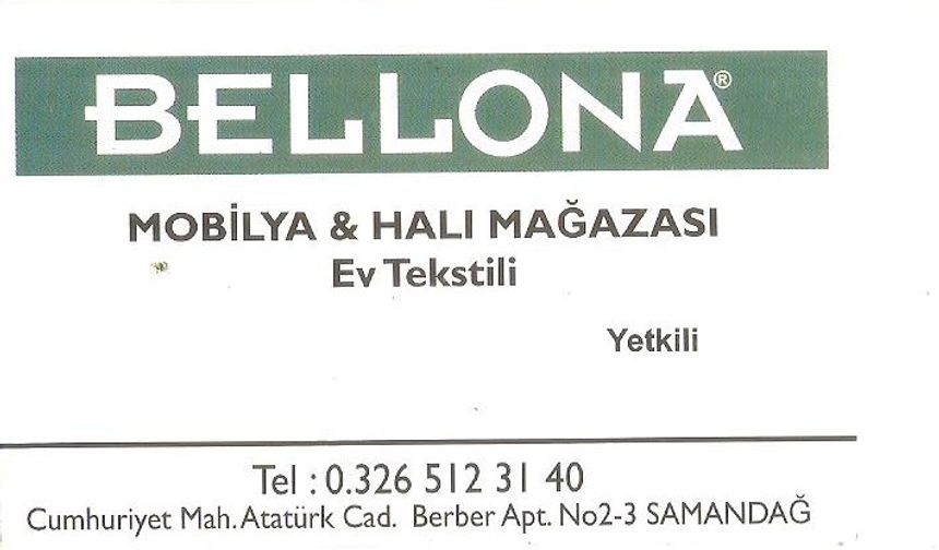 Bellona Mobilya Halı Mağazası Ev Tekstili 