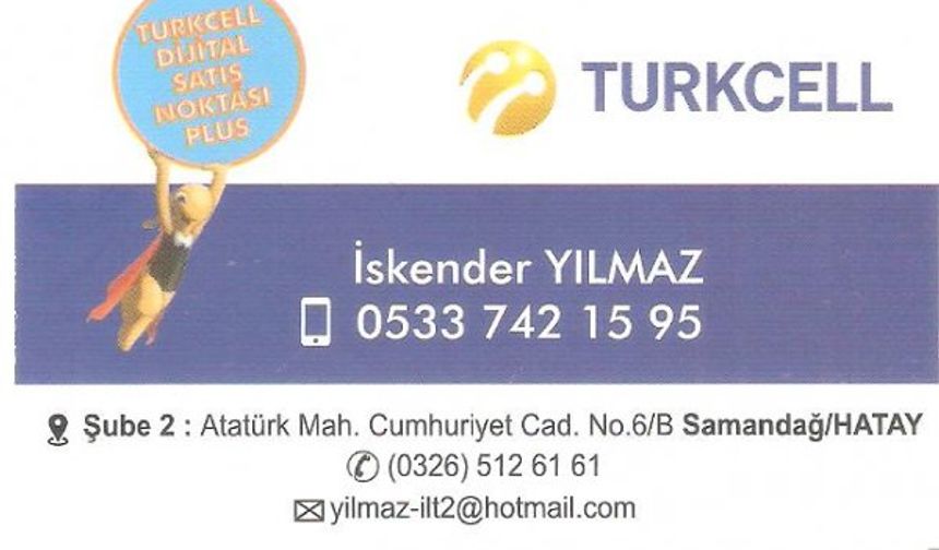 Turkcell Dijital Satış Noktası Plus - İskender Yılmaz 