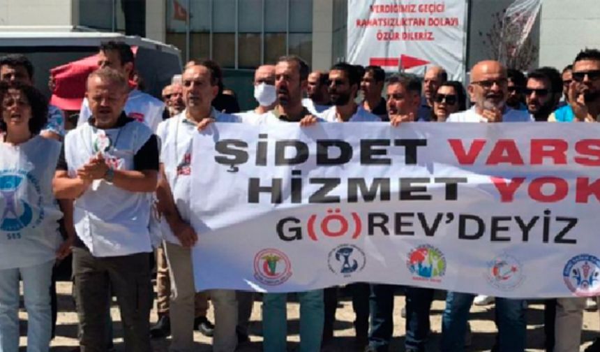 “Şiddet Varsa Hizmet Yok!”