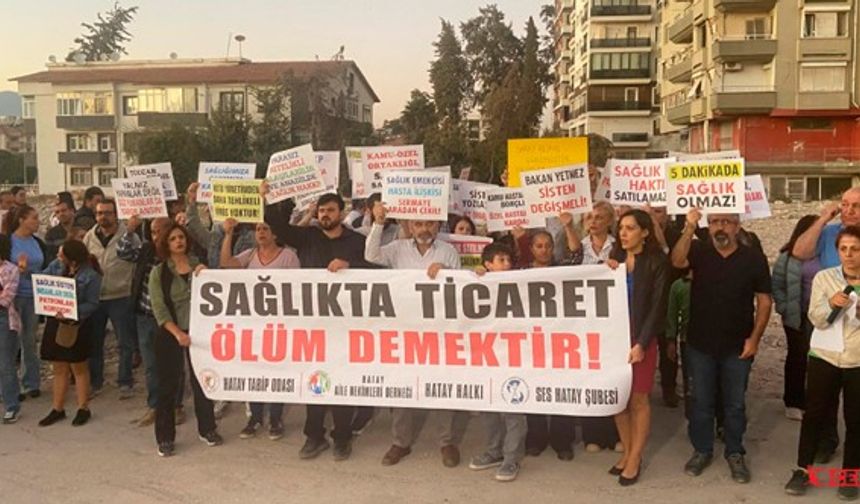 Sağlık Emekçileri Hatay’dan Seslendi: “Sağlıkta Dönüşüm” Programınız Çökmüştür