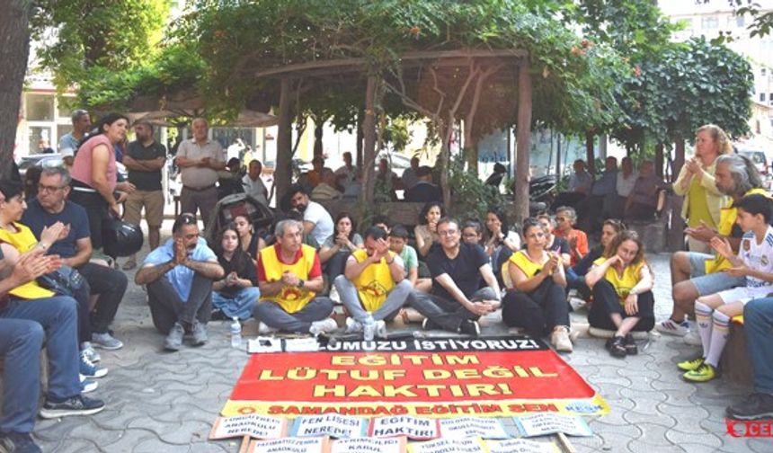 Samandağ'da Veliler Ve Eğitim Emekçileri “Okulumuzu İstiyoruz” Demeye Devam Ediyor