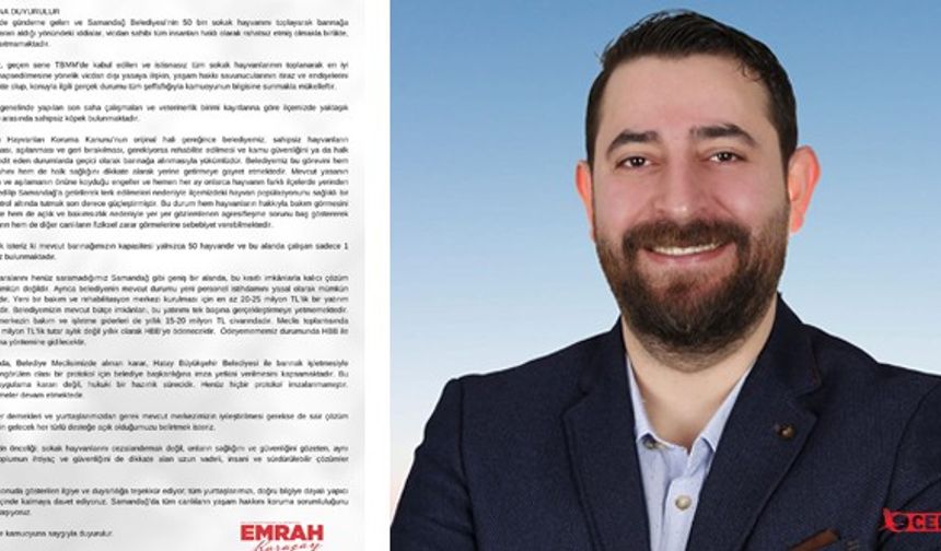 "'50 Bin Hayvan Barınağa Hapsedilecek'  İddiası Gerçeği Yansıtmıyor"