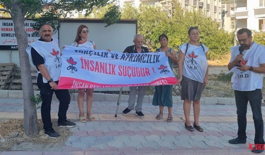 İHD Hatay Şubesi'nden Nefret Söylemine Karşı Hukuki Girişim