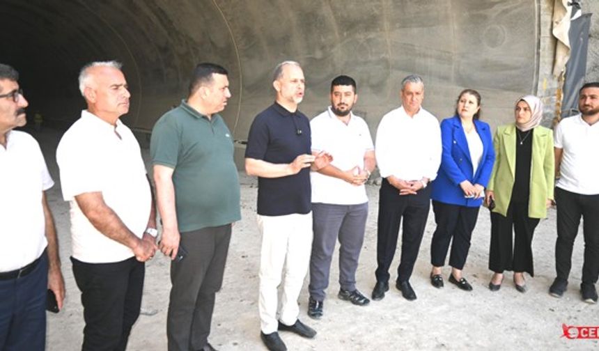 Milletvekili Özel: Türkiye'nin En Büyük Otoban Tüneli Belen Tüneli Olacak!